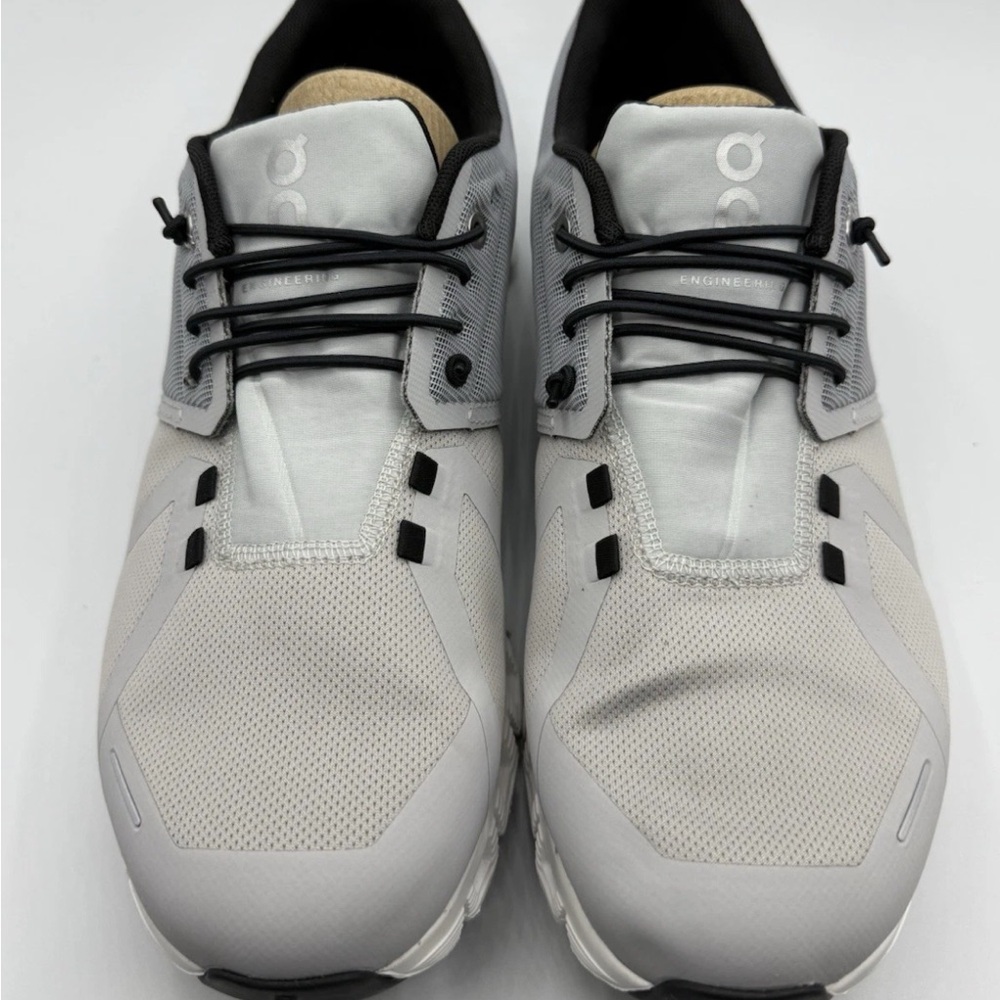 on Clouds 5 Waterproof Running Shoes Women's US size 8 Glacier White - Picture 3 of 5